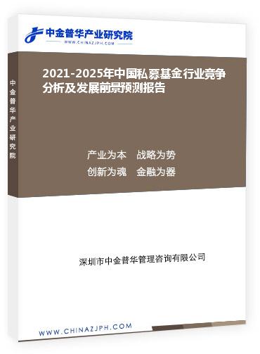 2021-2025年中國私募基金行業(yè)競爭分析及發(fā)展前景預(yù)測報(bào)告