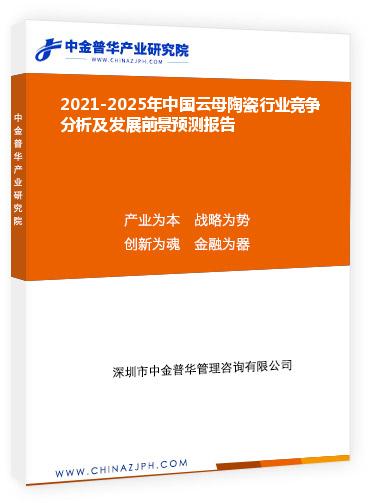 2021-2025年中國云母陶瓷行業(yè)競爭分析及發(fā)展前景預(yù)測(cè)報(bào)告